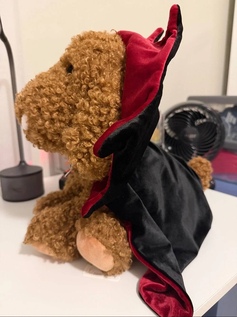 Pottery Barn Dante Dracula Dog Pillow. Cute